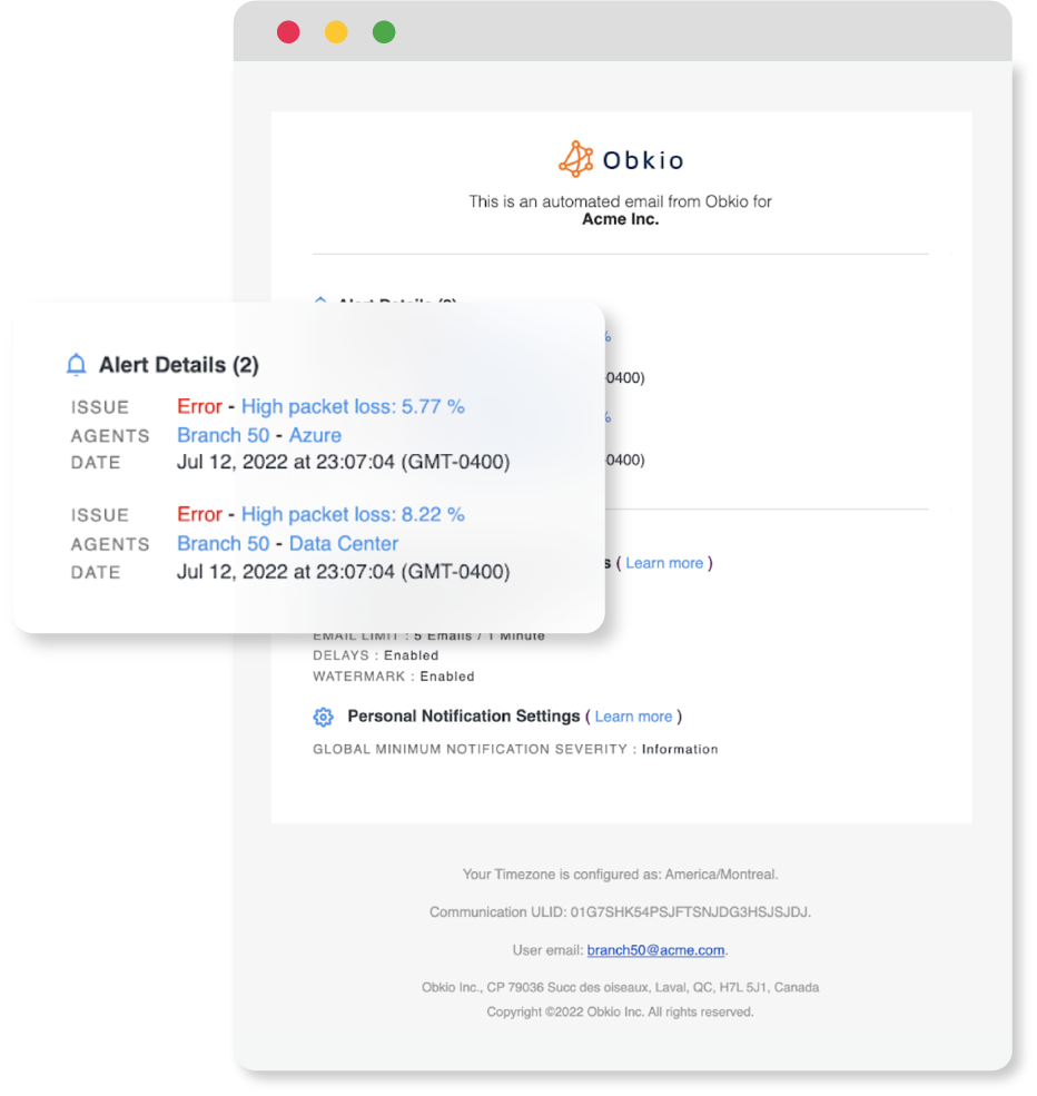 Obkio MPLS Monitoring tool - Onboarding Wizard